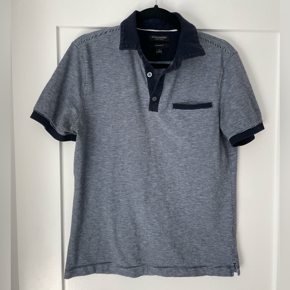 Banana Republic Other - Banana Republic men’s luxury touch polo shirt, size S